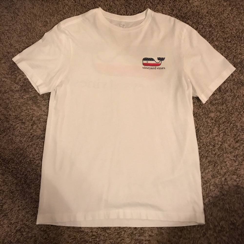 Vineyard Vines American Flag Tee
